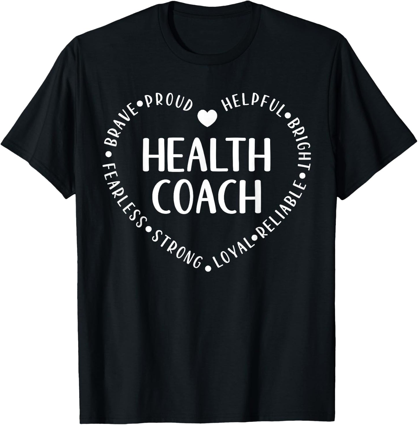 Health Coach T-Shirt - T-Shirt | Black