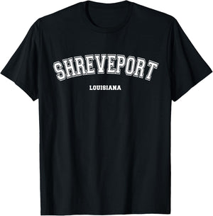 Shreveport Louisiana T-Shirt - T-Shirt | Black