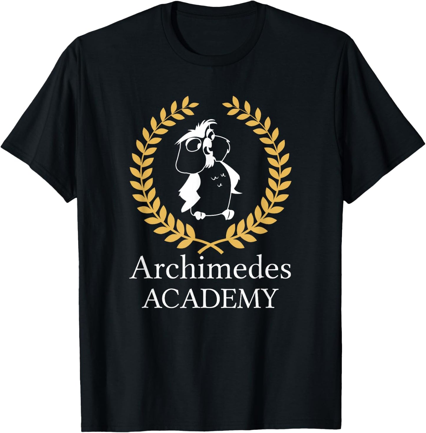 Archimedes Owl Academy the Best Graduation Gifts T-Shirt - T-Shirt | Black