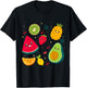 Fruit Costume Sweet Tea Fruit Salad Men Women Couples T-Shirt - T-Shirt | Black