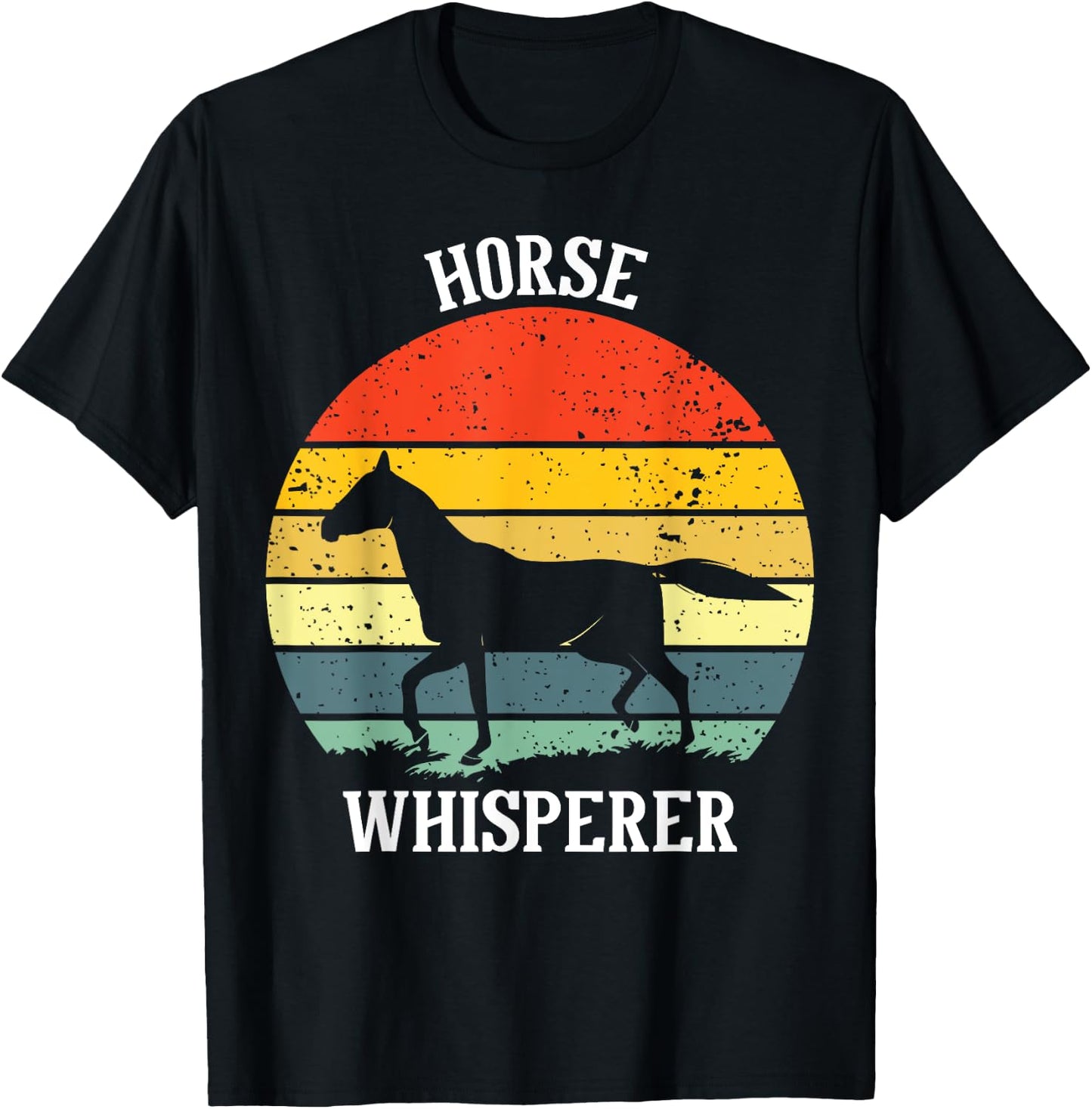 Horse Whisperer | Horse Whisperer T-Shirt - T-Shirt | Black