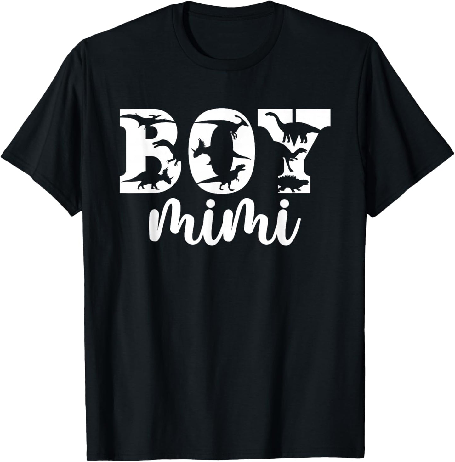 Boy Mimi Grandma Proud Mimi Of Boys Mimi T-Shirt - T-Shirt | Black