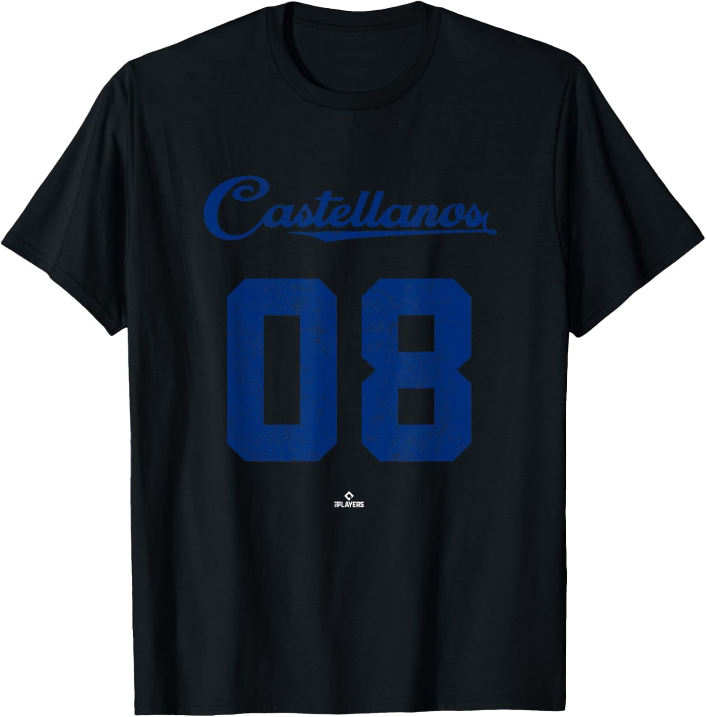 Nick Castellanos 08 Nick Castellanos Philadelphia MLBPA T-Shirt - T-Shirt | Black