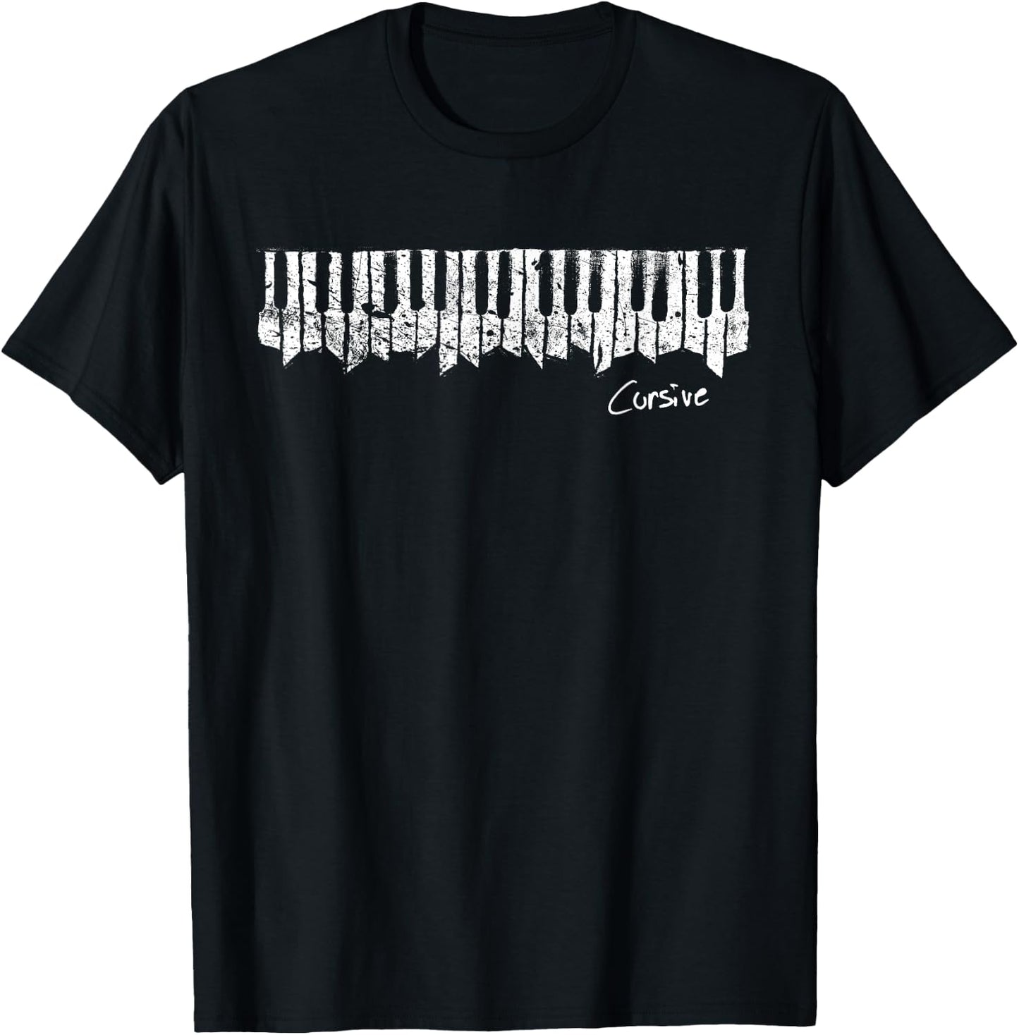 Cursive - The Ugly Organ T-Shirt - T-Shirt | Black