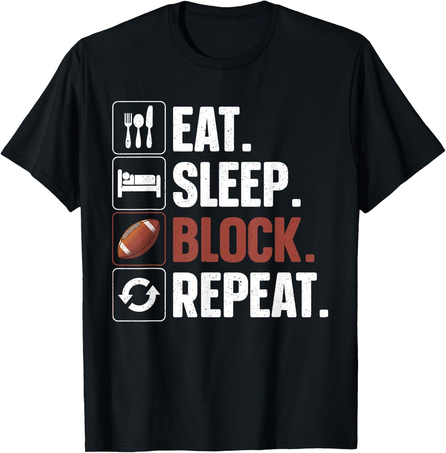 Lineman Art Women Football Player Offensive Lineman T-Shirt - T-Shirt | Black