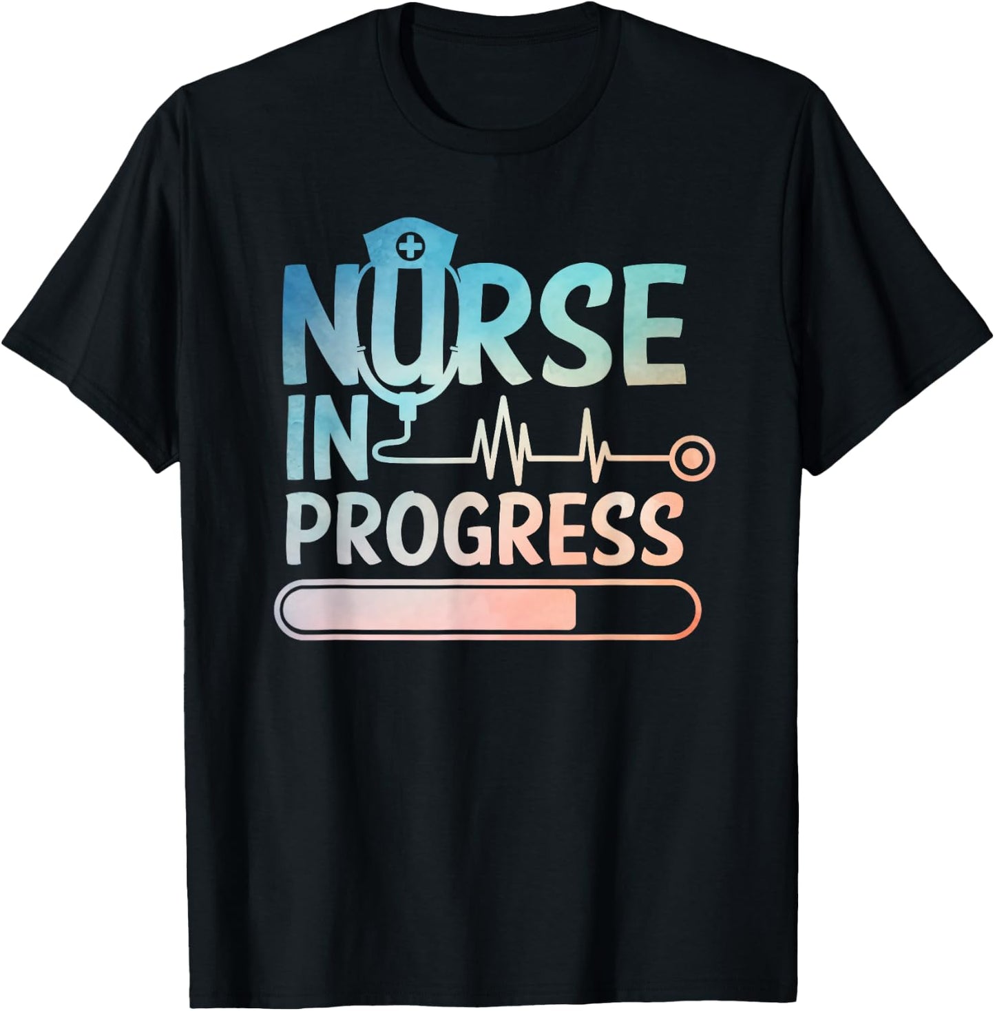 Nursing Student Art Men Women NICU Graduation Future Nurse T-Shirt - T-Shirt | Black