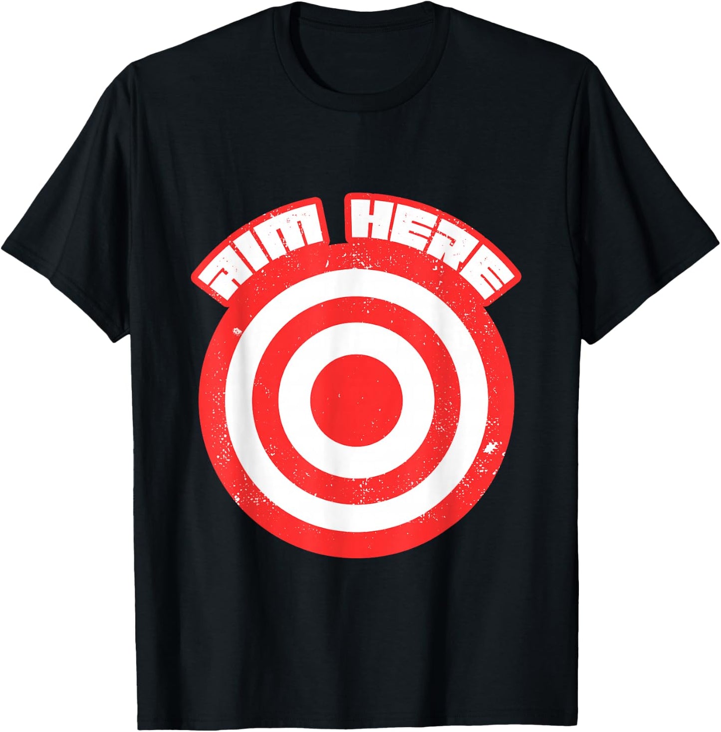 Bullseye Target Sports, Likes Hitting, Dart Bullseyes Gifts T-Shirt - T-Shirt | Black