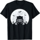 Halloween Spooky Mole Retro Vintage Halloween Costume T-Shirt - T-Shirt | Black