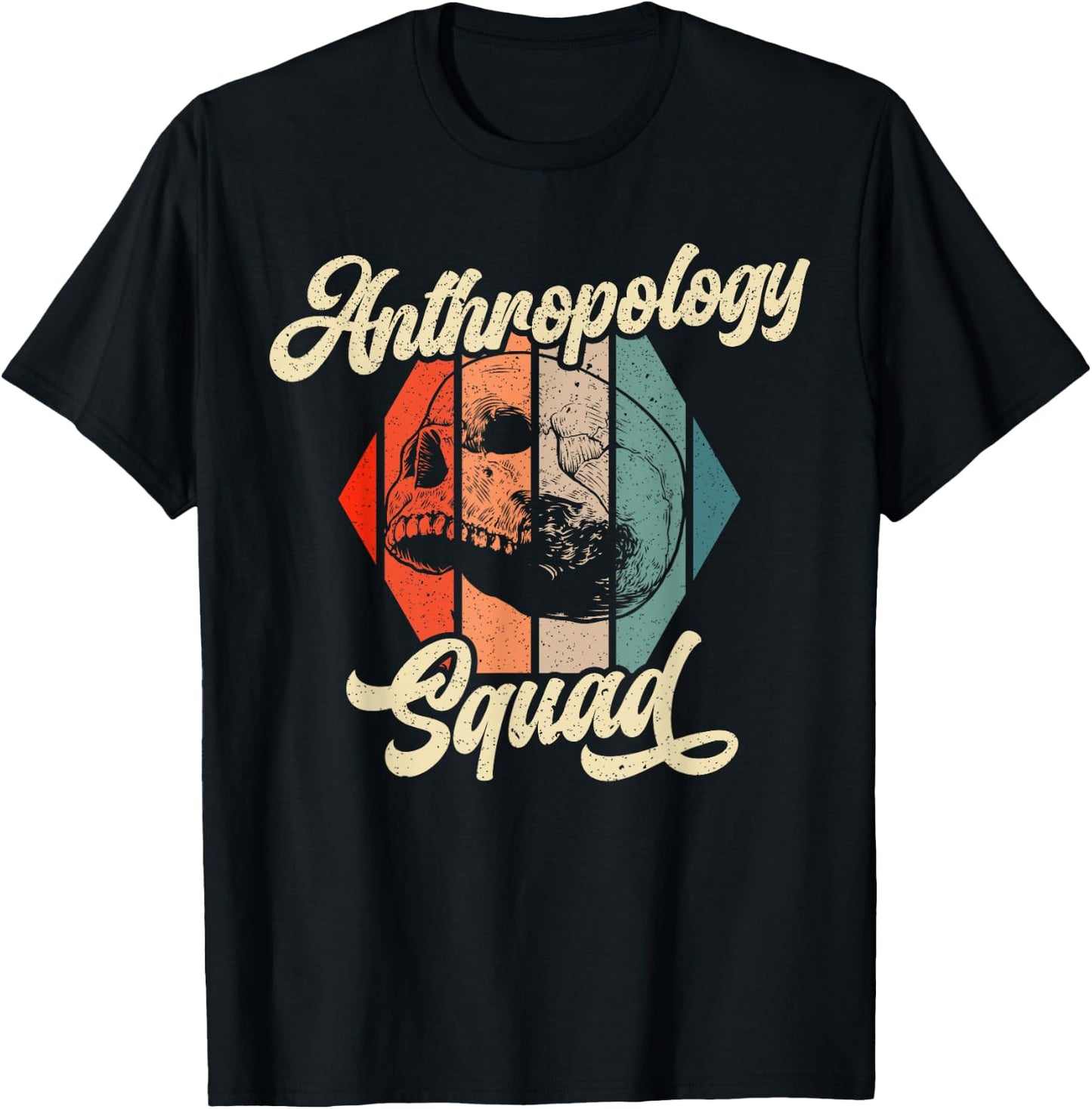 Anthropology Squad Science Prehistoric Archaeology T-Shirt - T-Shirt | Black