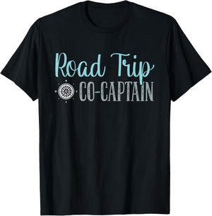 Road Trip Co Captain Road Trip T-Shirt - T-Shirt | Black