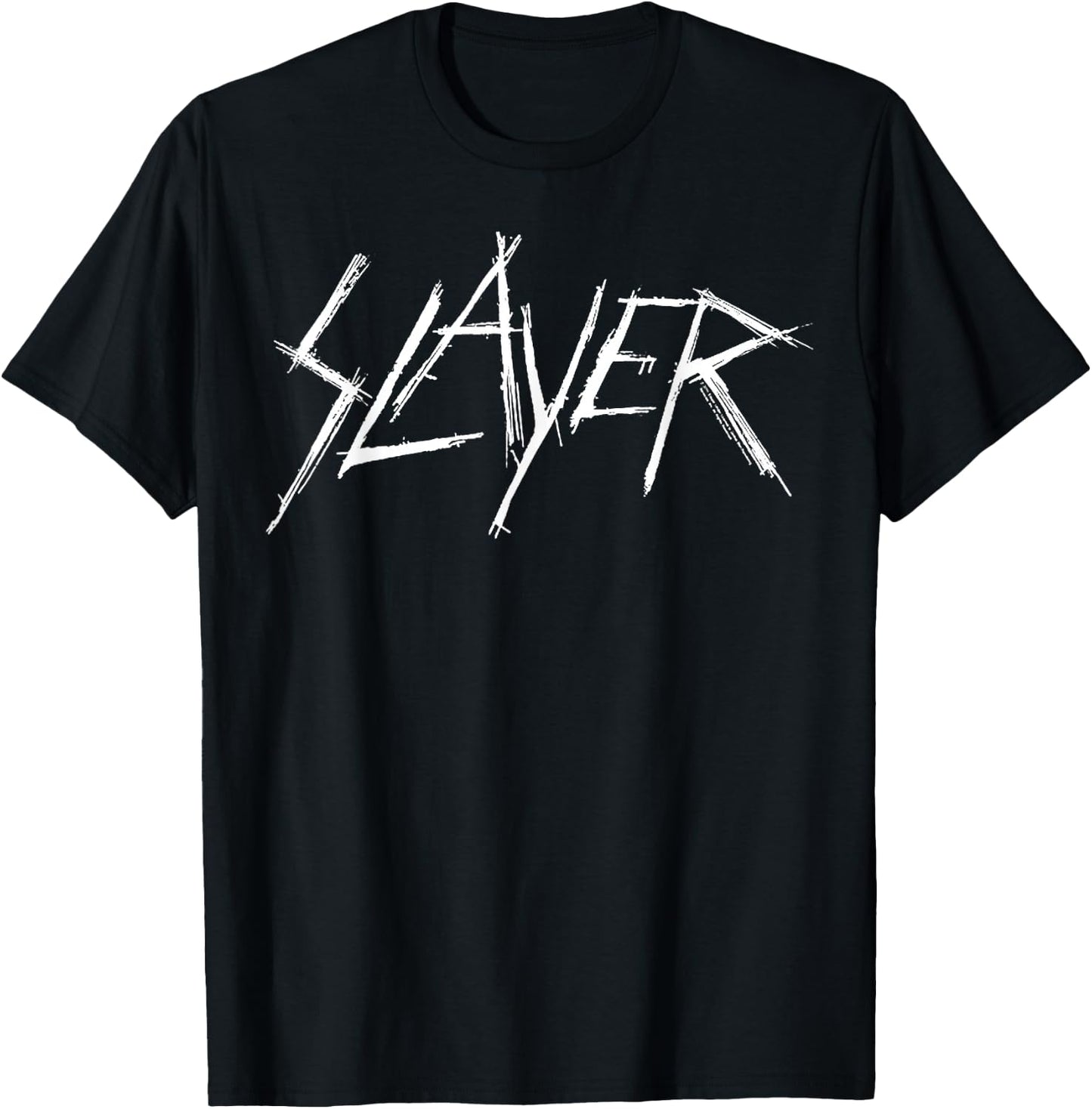 Slayer – Scratchy Logo T-Shirt - T-Shirt | Black