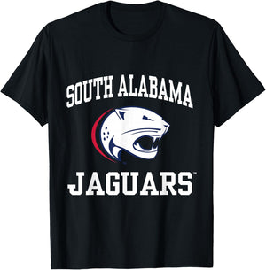 South Alabama Jaguars | Official NCAA Merch | NCAFSAL02 T-Shirt - T-Shirt | Black