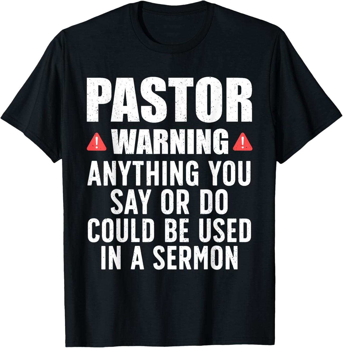 Best Pastor Appreciation Art Dad Christian Bible T-Shirt - T-Shirt | Black