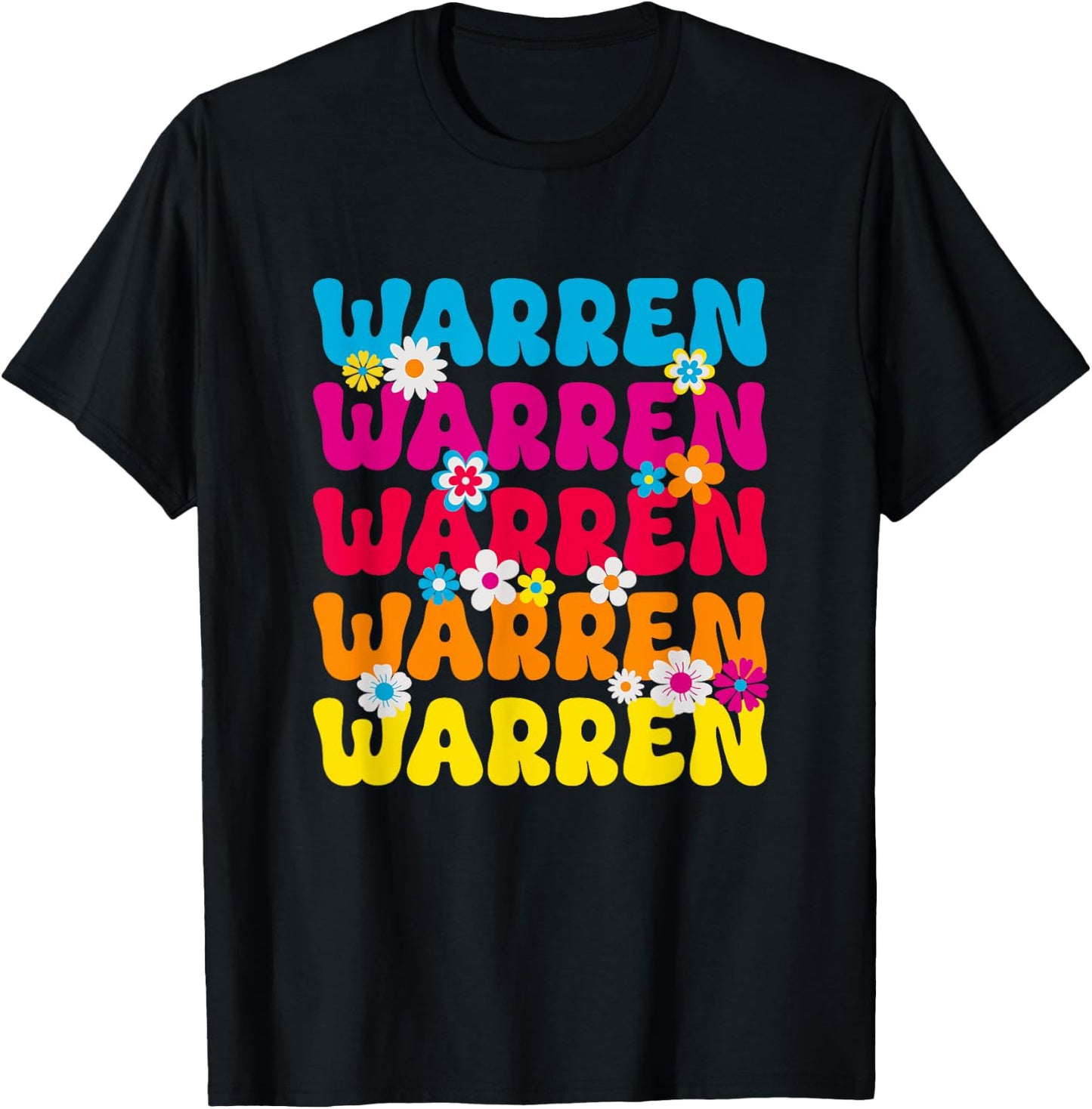 70s Warren T-Shirt - T-Shirt | Black