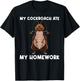 Funny Cockroach For Kids Boys Entomology Pest Control Insect T-Shirt - T-Shirt | Black