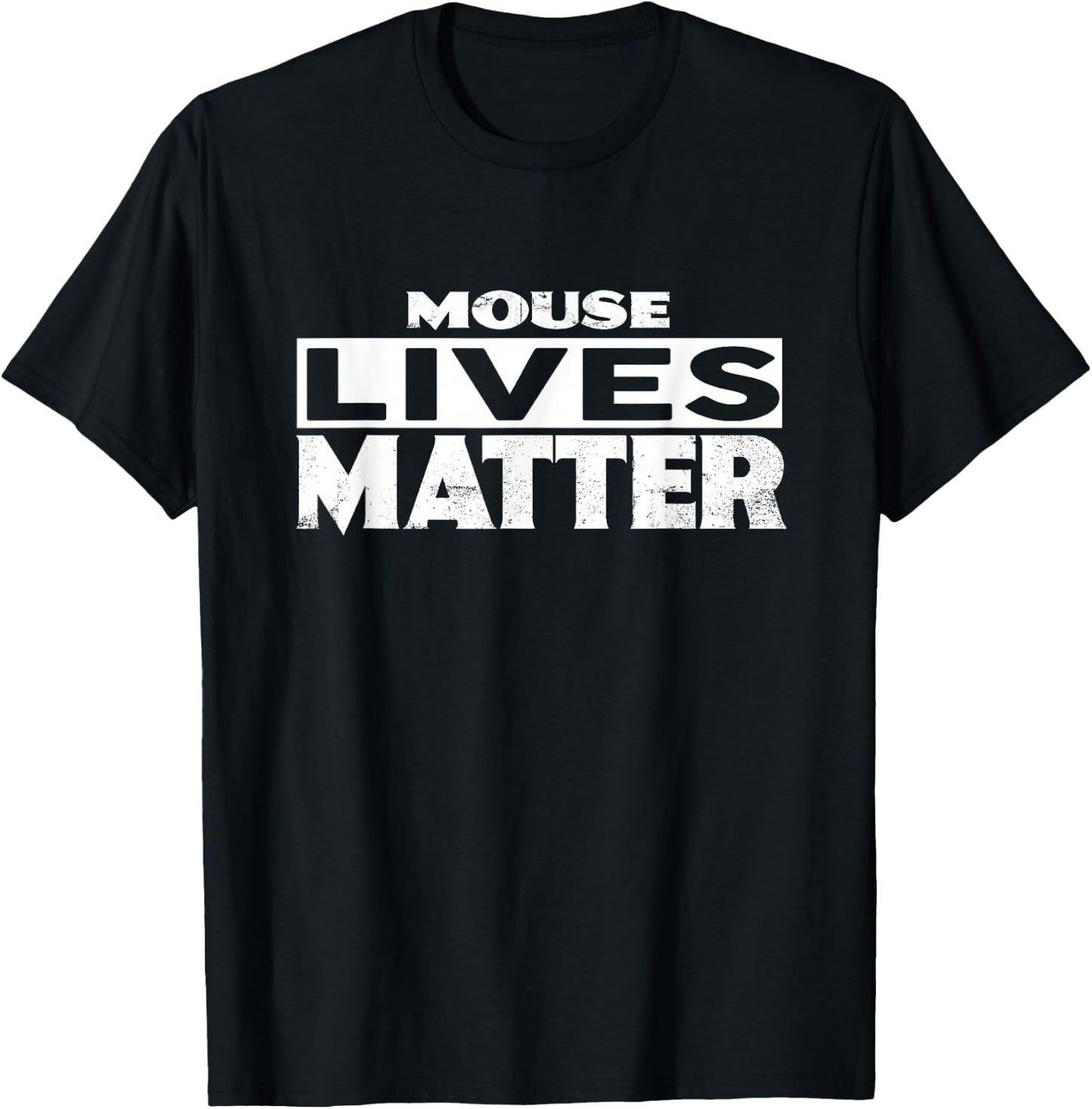 MOUSE Lives Matter MICE T-Shirt - T-Shirt | Black
