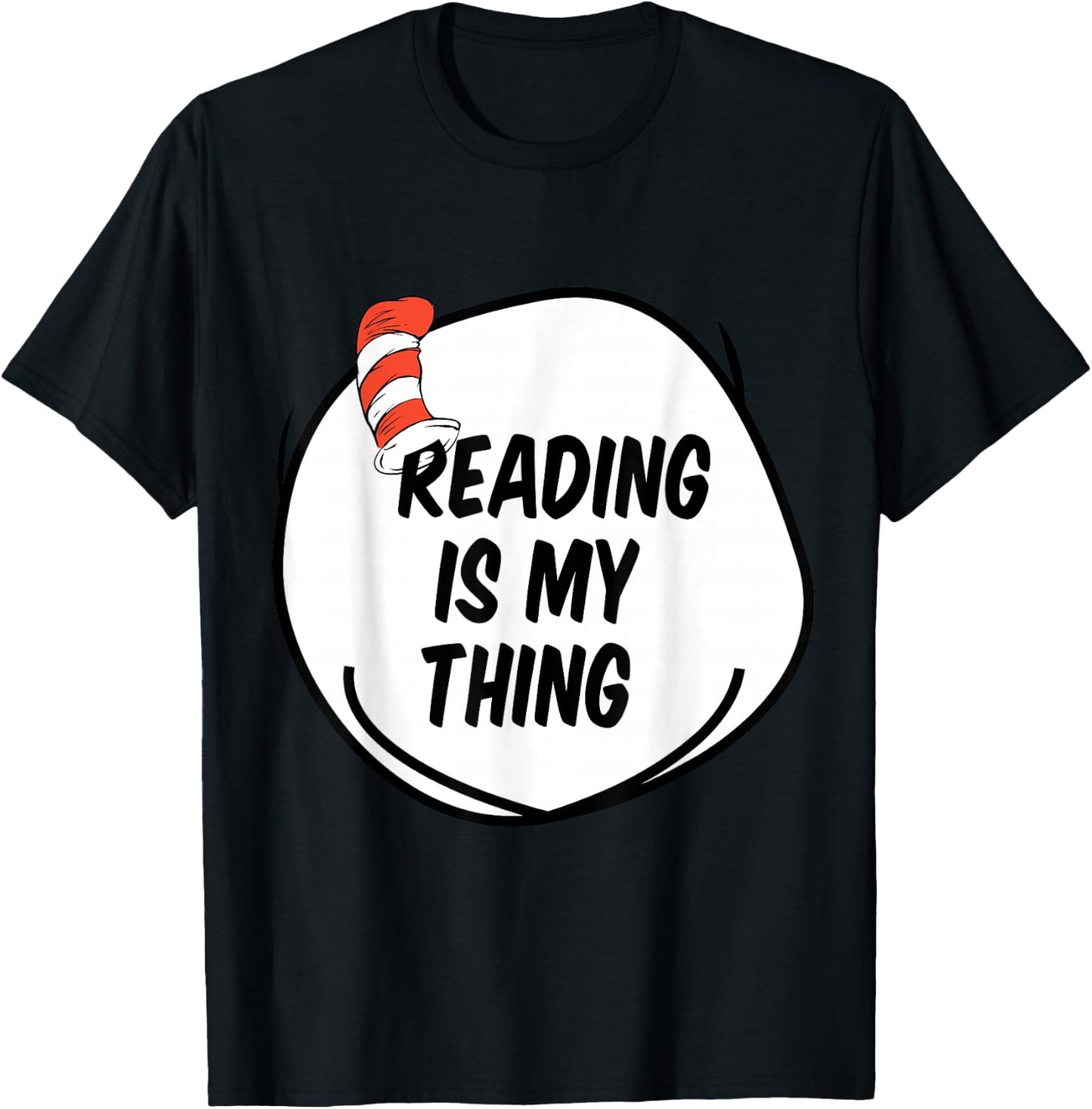 Reading is my Thing Funny Bookworm Reading book Lover T-Shirt - T-Shirt | Black
