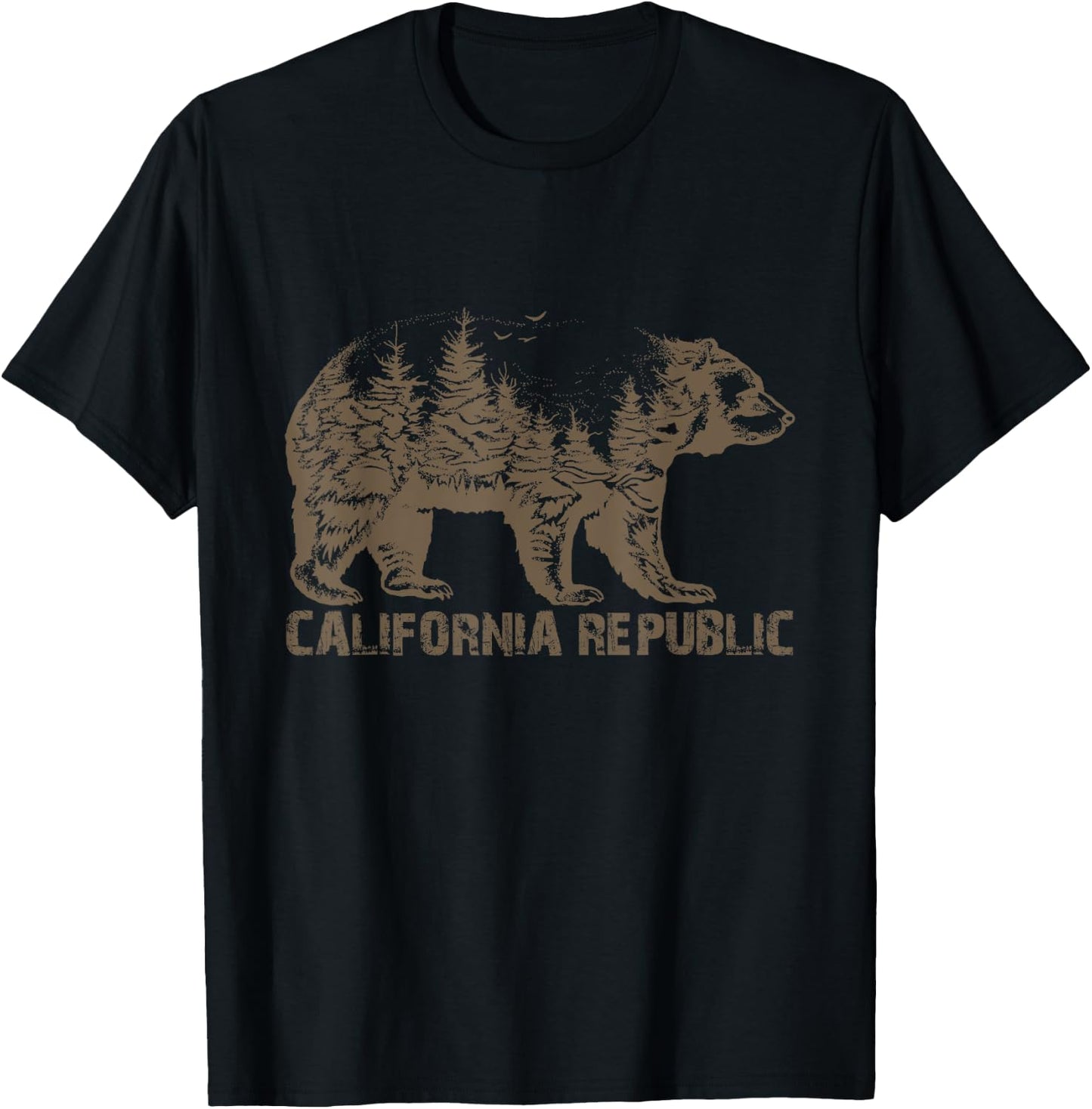California Republic T-Shirt - T-Shirt | Black