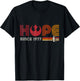 Hope Since 1977 Retro Vintage T-Shirt - T-Shirt | Black