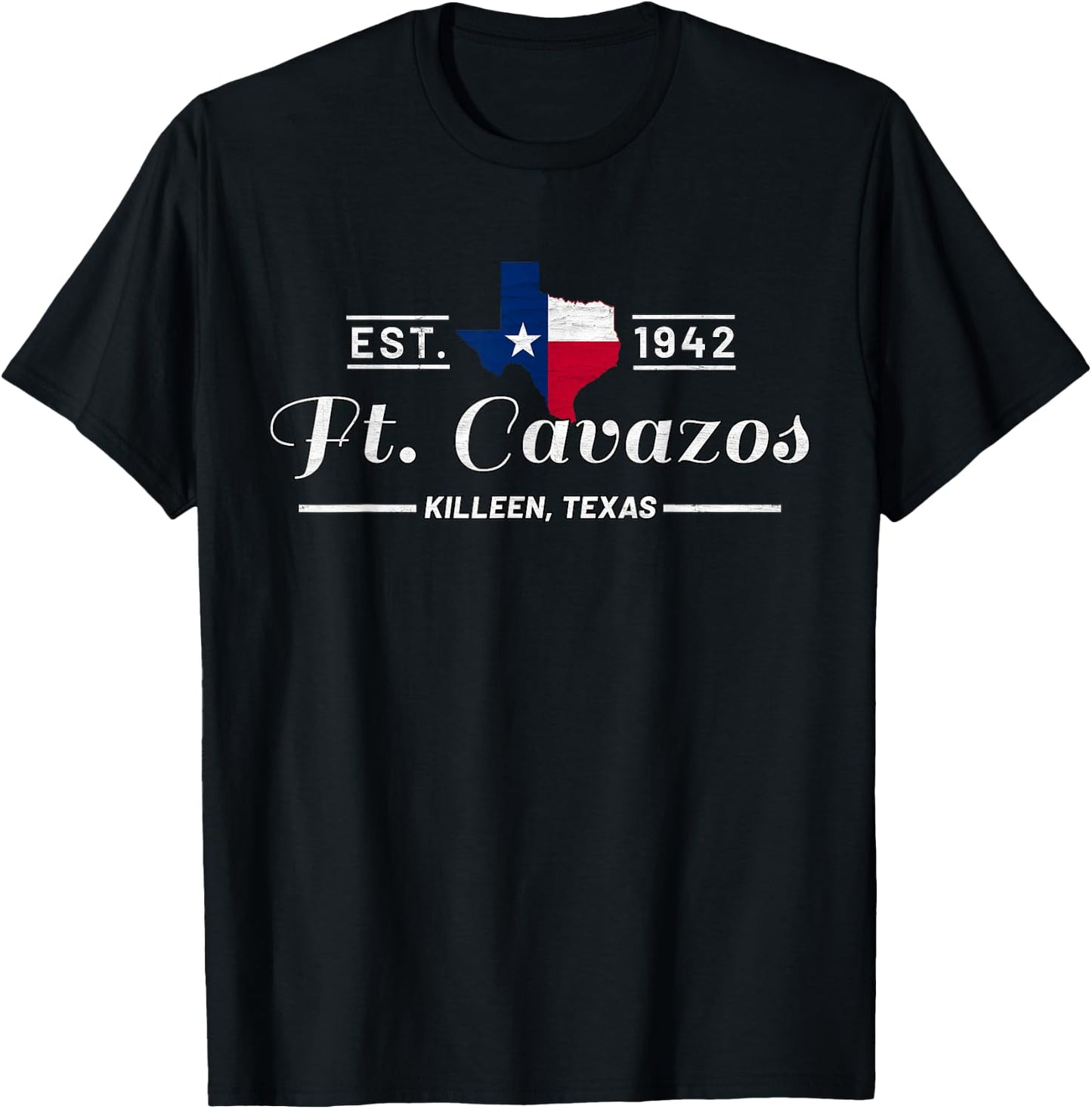 Fort Cavazos Killeen Texas Great Place Home Of Armored Corps T-Shirt - T-Shirt | Black