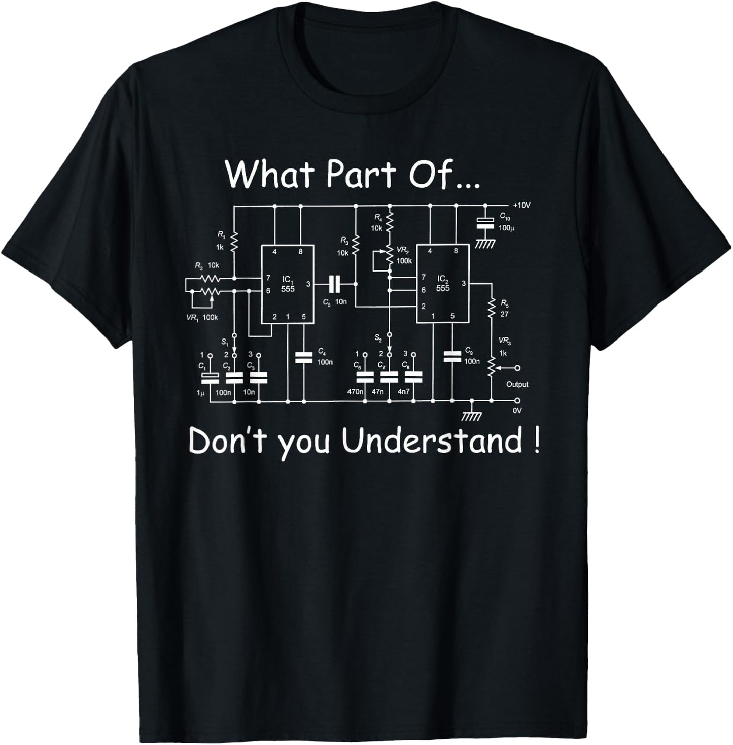 Electrical Engineer Funny Engineering Sarcasm T-Shirt - T-Shirt | Black