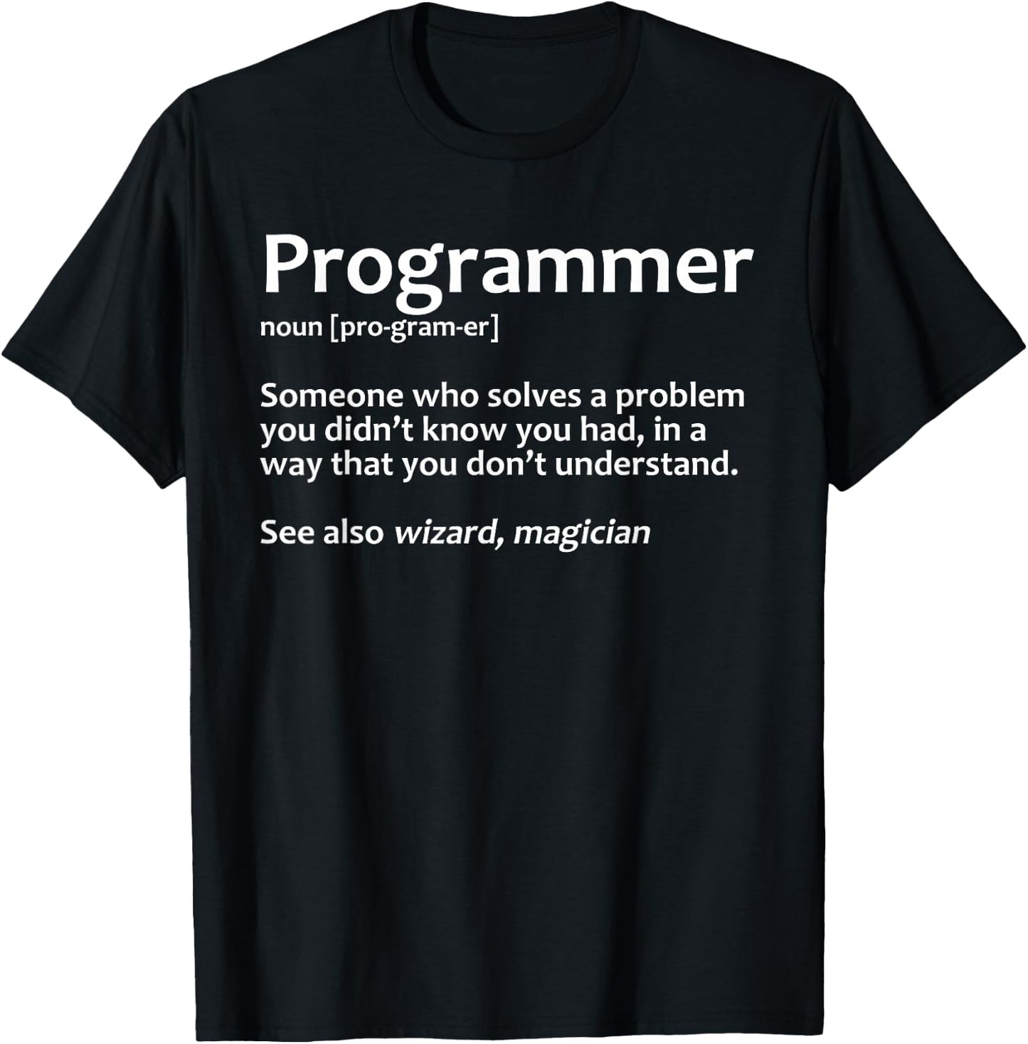 Cool Computer Programmer Women IT Programming Coding T-Shirt - T-Shirt | Black