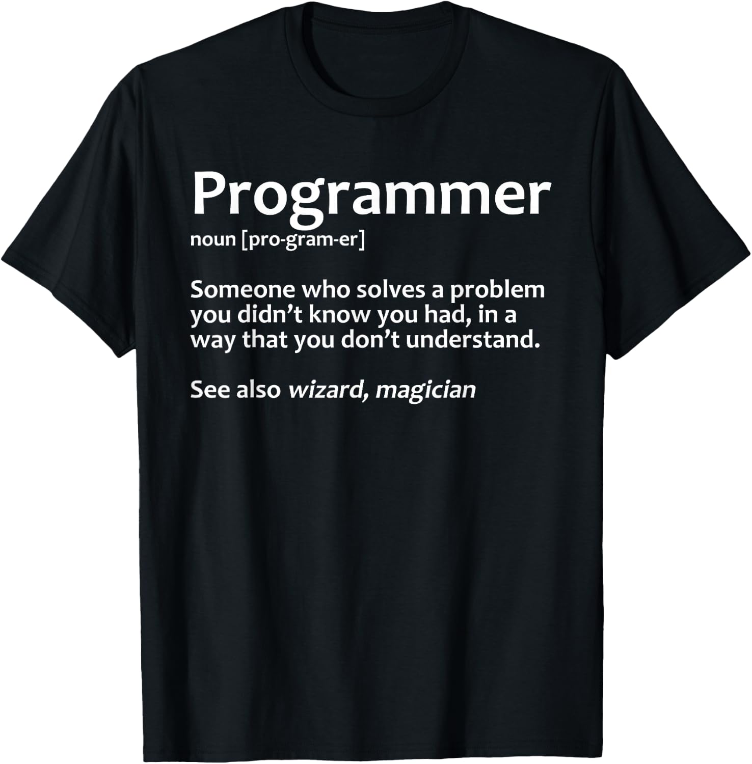 Cool Computer Programmer Women IT Programming Coding T-Shirt - T-Shirt | Black