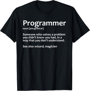 Cool Computer Programmer Women IT Programming Coding T-Shirt - T-Shirt | Black