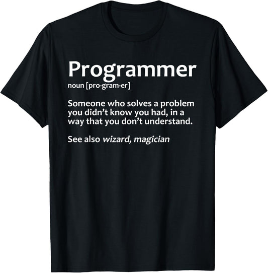 Cool Computer Programmer Women IT Programming Coding T-Shirt - T-Shirt | Black