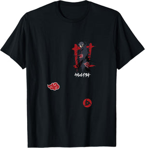Naruto Shippuden Character T-Shirt - T-Shirt | Black