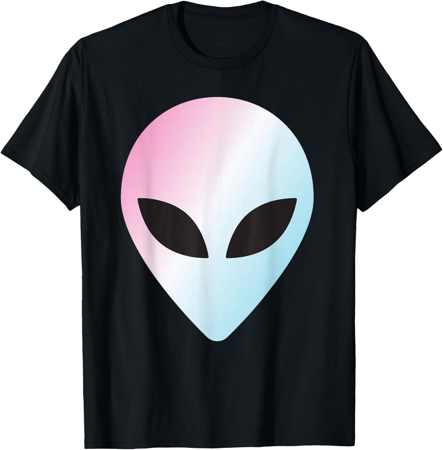 Alien Head T Shirt Colorful Alien thanksgiving 2023 T-Shirt - T-Shirt | Black