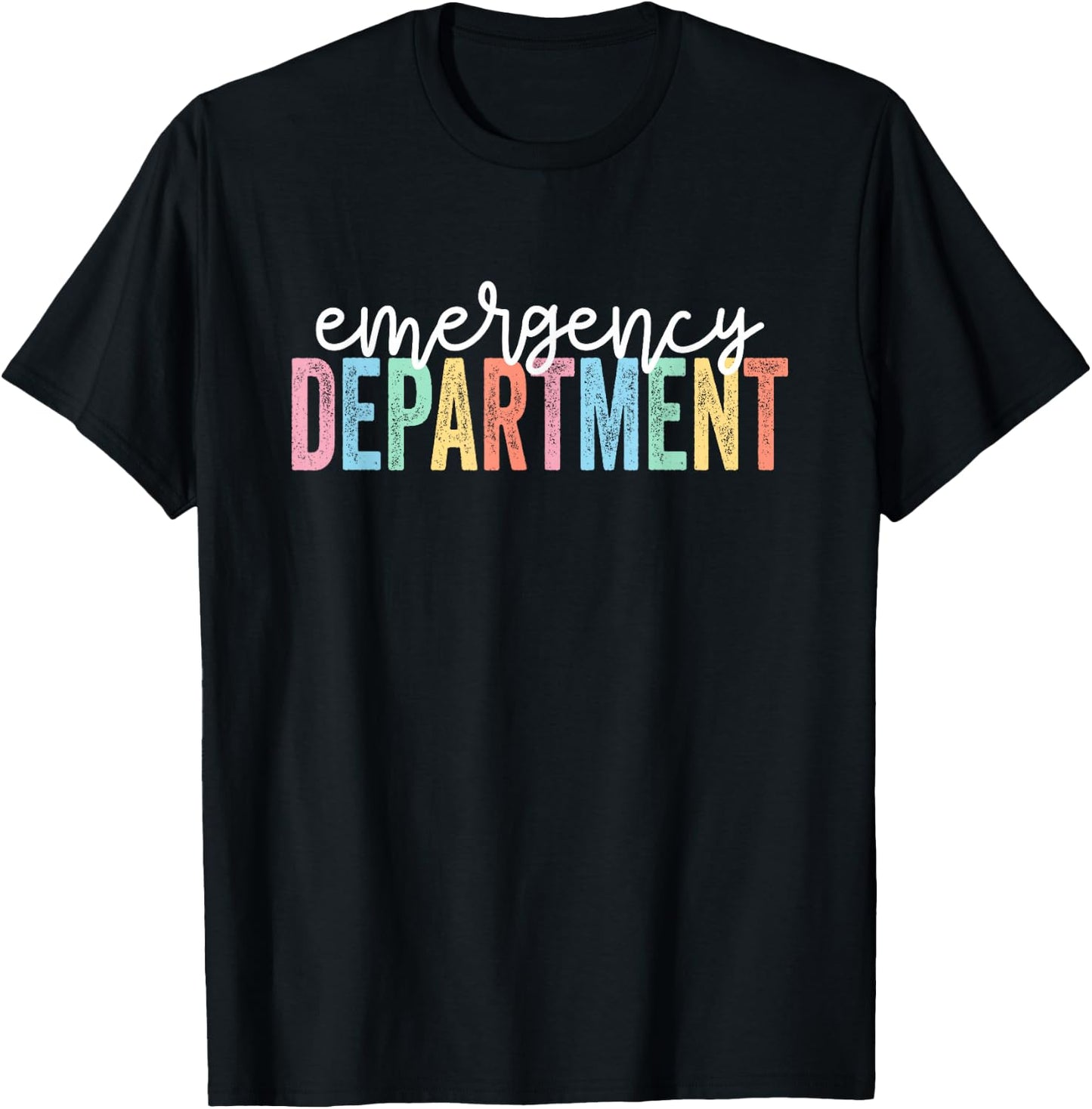 Emergency Department Emergency Room Healthcare Nursing T-Shirt - T-Shirt | Black
