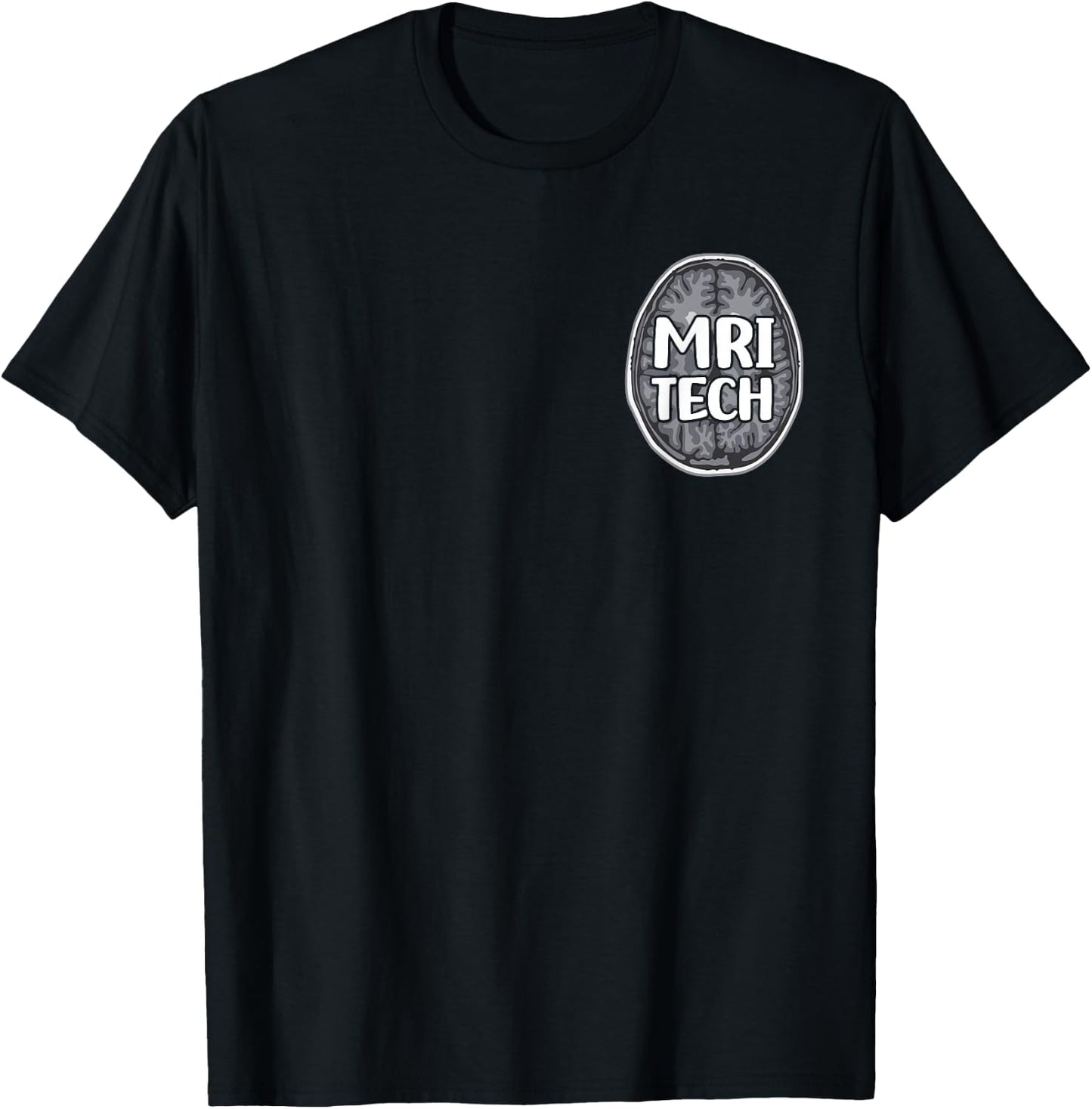 Brain Scan MRI Technologist T-Shirt - T-Shirt | Black