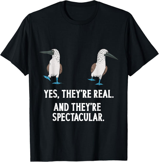 Blue-footed Booby Seabird Boobies T-Shirt - T-Shirt | Black