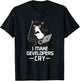 Funny QA Shirt IT Shirt QA Merch for QA Engineer QA Tester T-Shirt - T-Shirt | Black