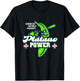 Dominican Republic Platano Power Baseball DR Flag T-Shirt - T-Shirt | Black