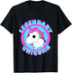 Adopt the Legendary Unicorn Gaming Team Fan Art T-Shirt - T-Shirt | Black