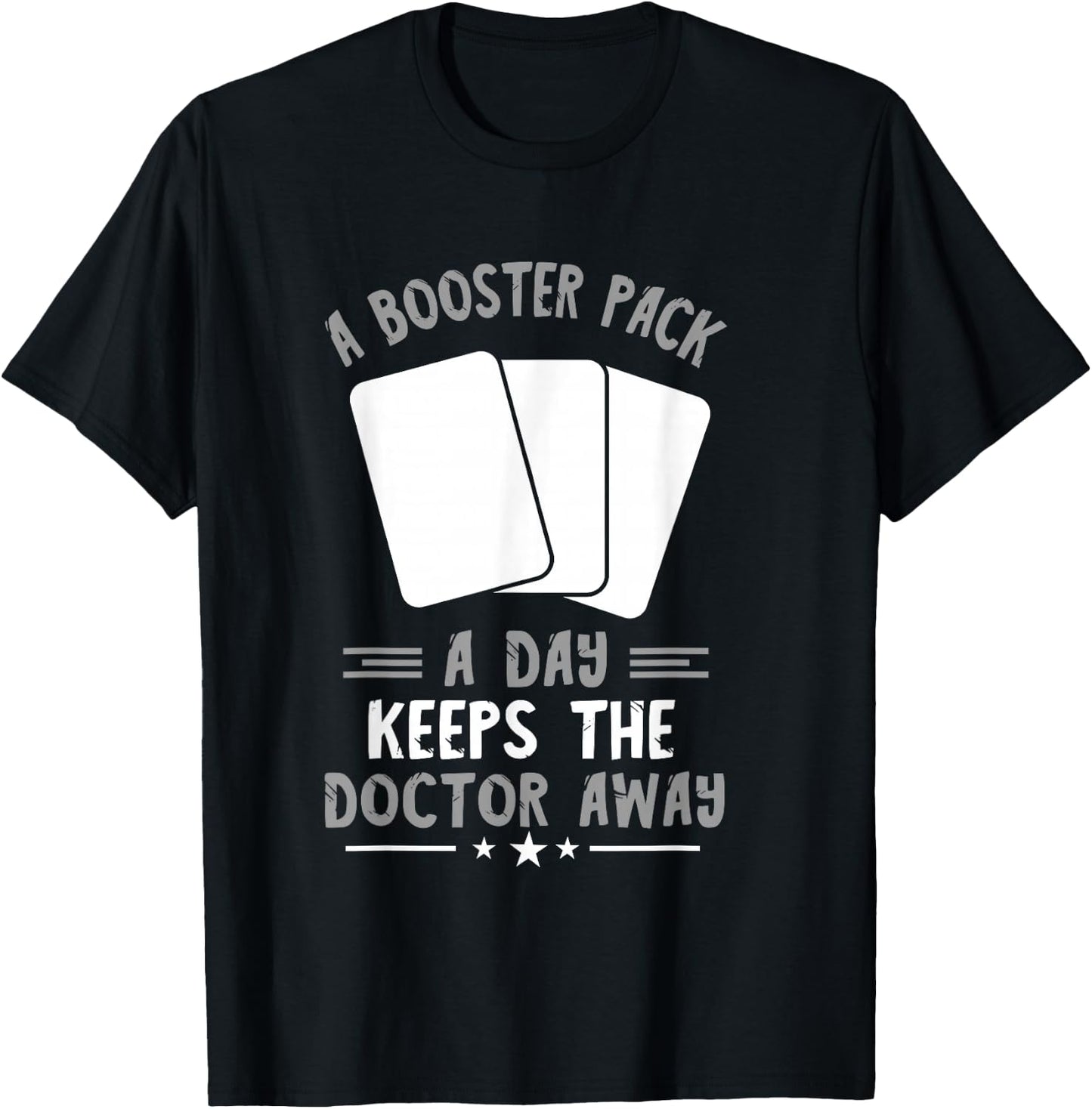 Trading Card Game Keep The Doctor Away TCG Trading Cards T-Shirt - T-Shirt | Black