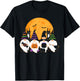 Cute Halloween Gnome Spooky Gardening Trick Or Treat T-Shirt - T-Shirt | Black