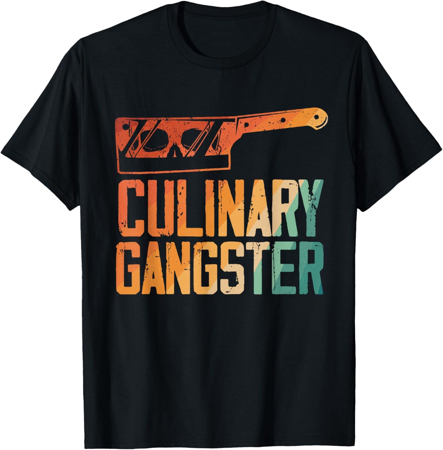 Funny Chef Art Kitchen Restaurant Cooking Lovers T-Shirt - T-Shirt | Black