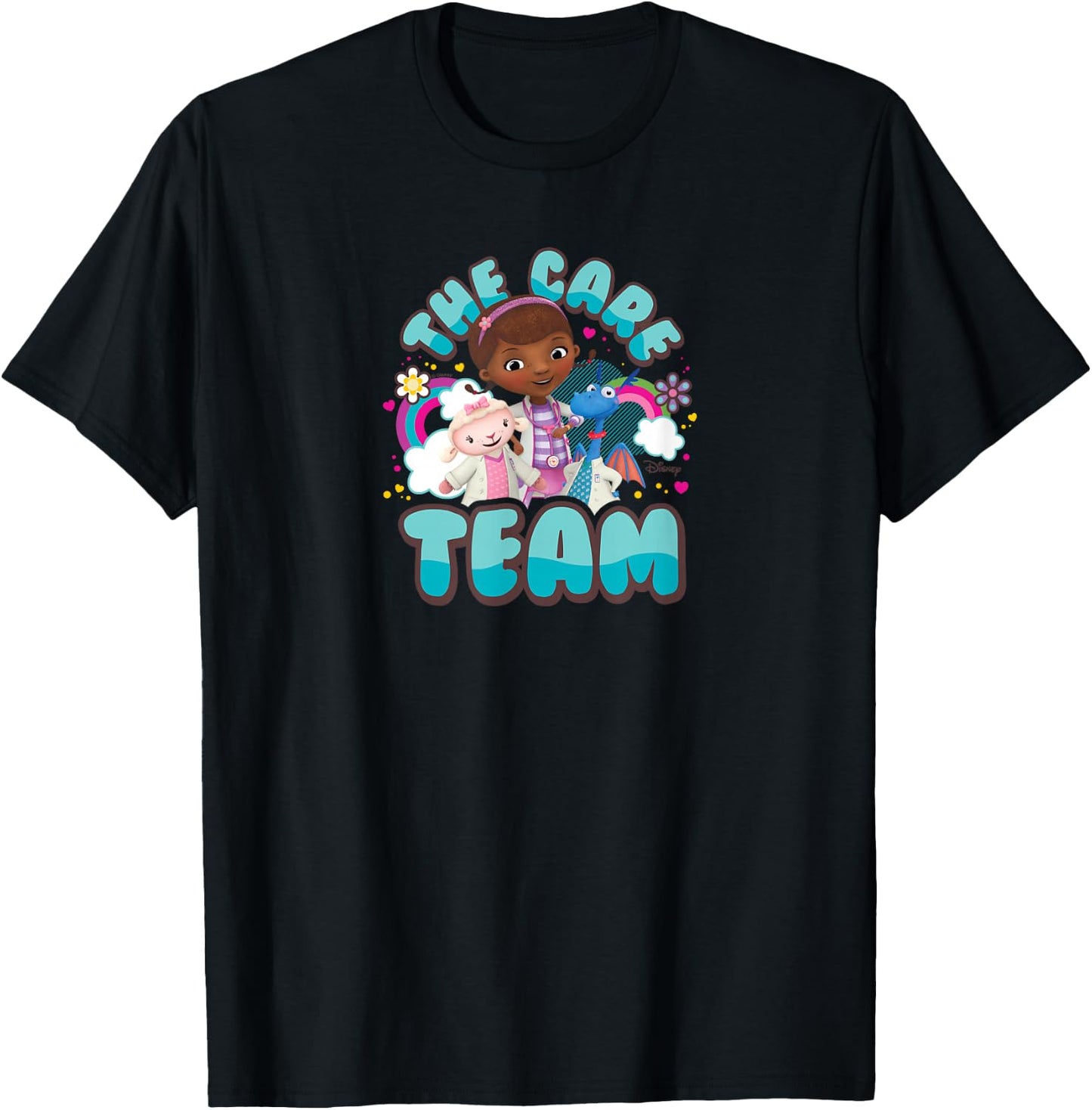 Disney Doc Mc Stuffins - The Care Team T-Shirt - T-Shirt | Black