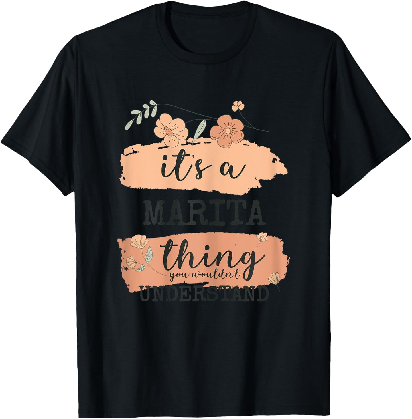 Name Marita - It's a Marita thing T-Shirt - T-Shirt | Black