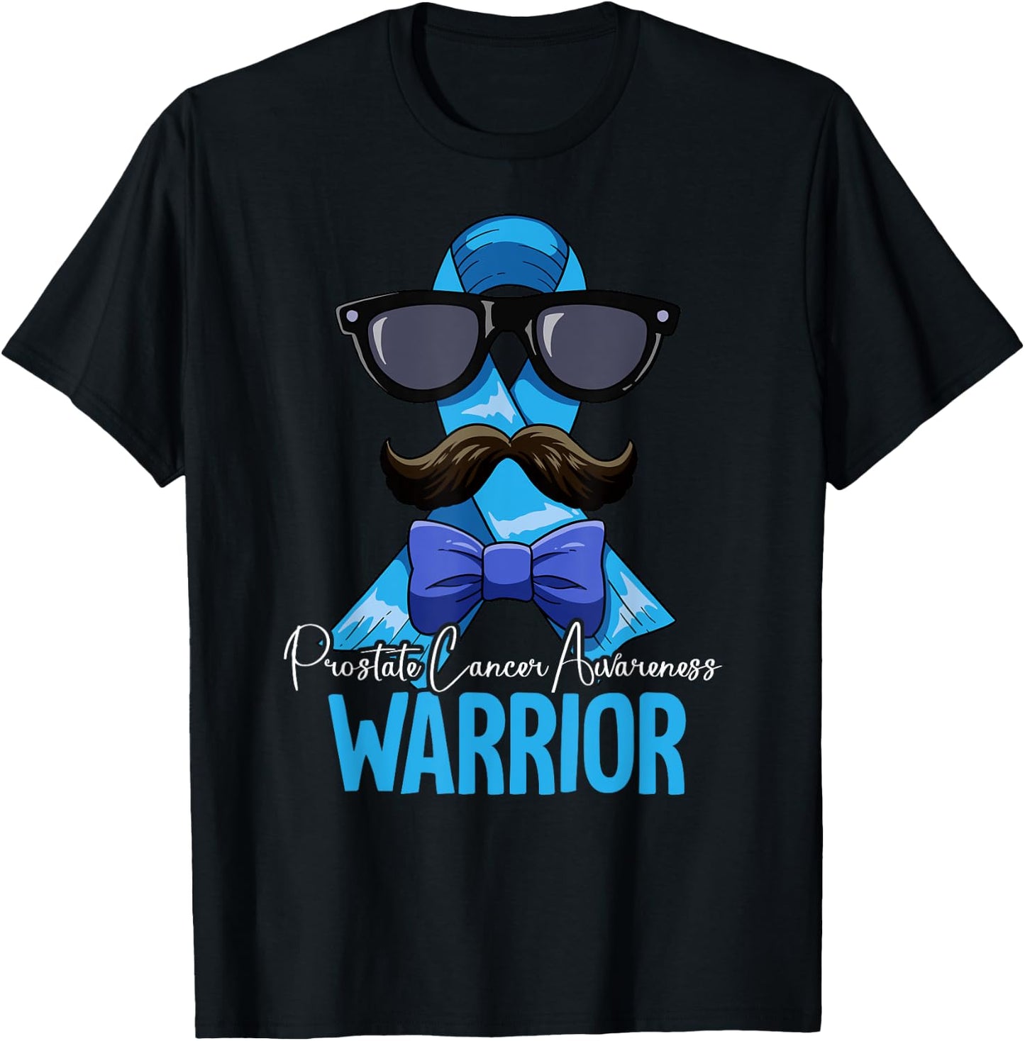 Warrior Prostate Cancer Awareness T-Shirt - T-Shirt | Black