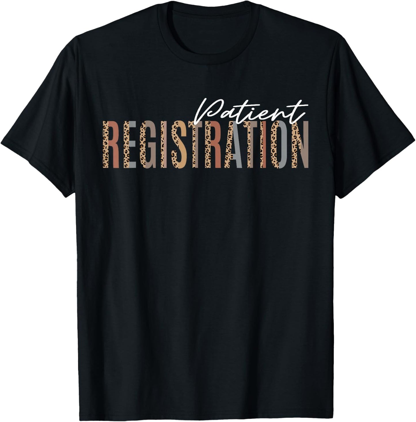 Patient Registration ER Registrar Emergency Department Nurse T-Shirt - T-Shirt | Black