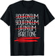 Baritone - Euphonium Lover Horn Player Marching Band Player T-Shirt - T-Shirt | Black