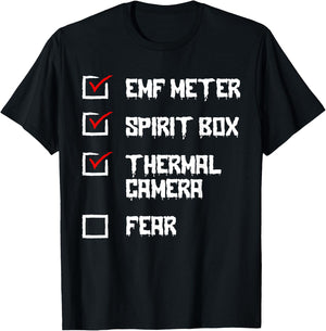 Phasmophobia - Ghost Hunter - Paranormal Investigators T-Shirt - T-Shirt | Black