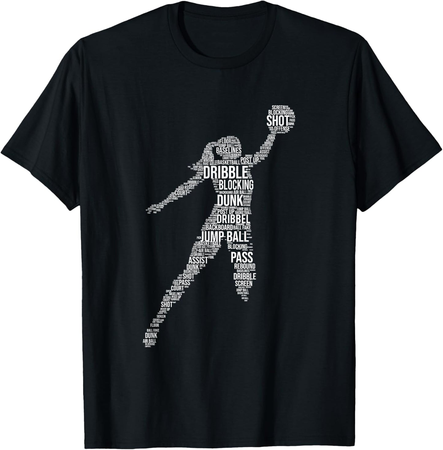 Basketball Girl - Point Guard Ball Shooting Sports T-Shirt - T-Shirt | Black