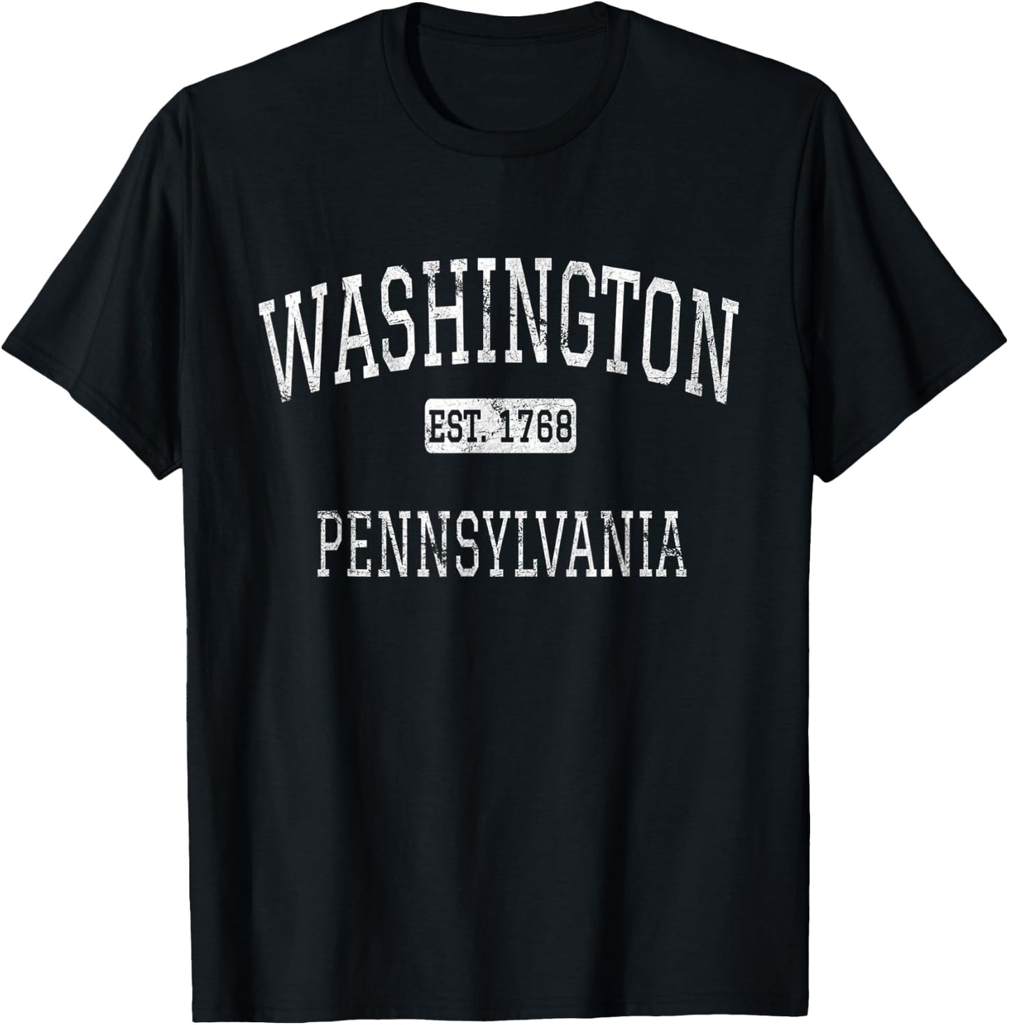 Washington Pennsylvania PA Vintage T-Shirt - T-Shirt | Black