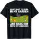 Cute Chicken Women Gardening Farming Garden Farm Hen T-Shirt - T-Shirt | Black