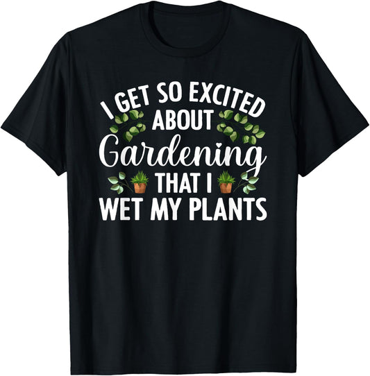 Cool Gardening Design Women Plant Lover Gardener T-Shirt - T-Shirt | Black